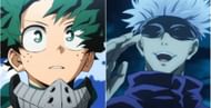 Izuku Midoriya and Gojo Satoru (Image via Sportskeeda)